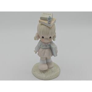 Precious Moments September Porcelain Figurine 110086 1988 Enesco No Box